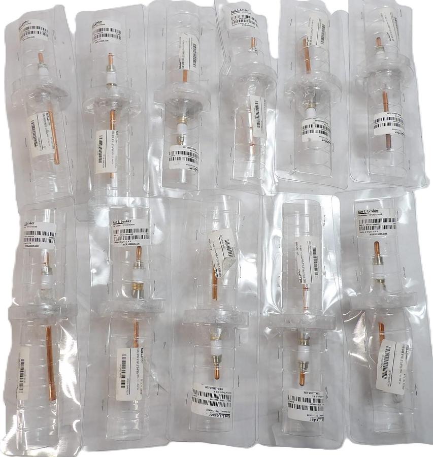 Used Kurt J. Lesker EFC1213258B RF Feedthrough KF Flanged Reseller Lot of 11 New