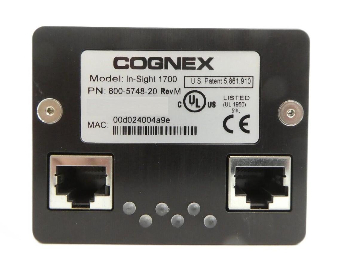 Used Cognex 800-5748-20 Scanner Wafer Inspection Reader In-Sight 1700 Working