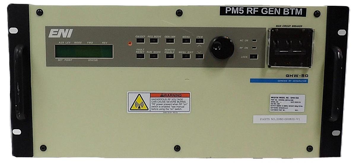 Refurbished GHW-55A ENI Power Systems GHW55A-13DF4L0-002 Genesis RF Generator Refurbished
