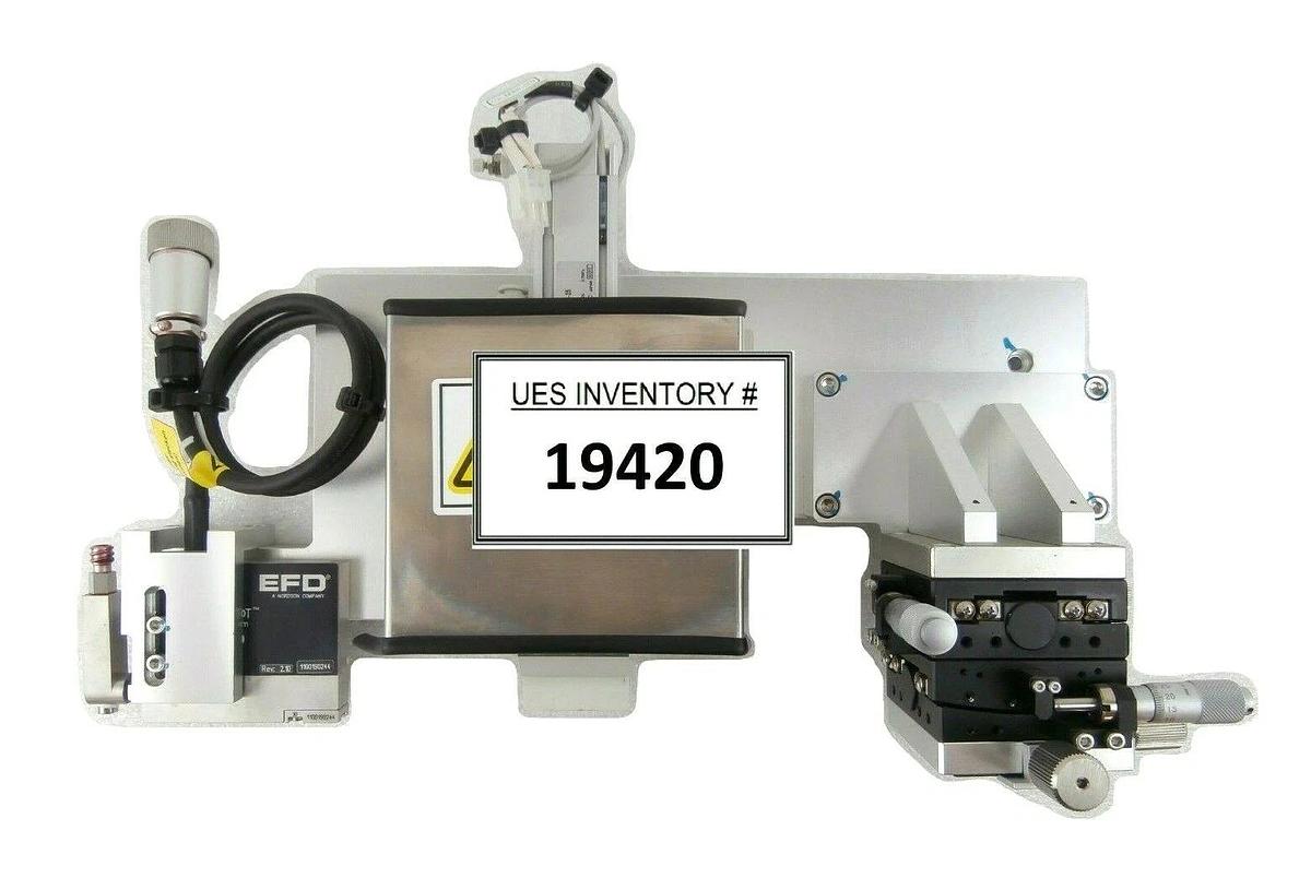 Used Samsung Electronics Ink Marking Assembly EFD LV-020 PicoDot FSL-IW3MA2 Working