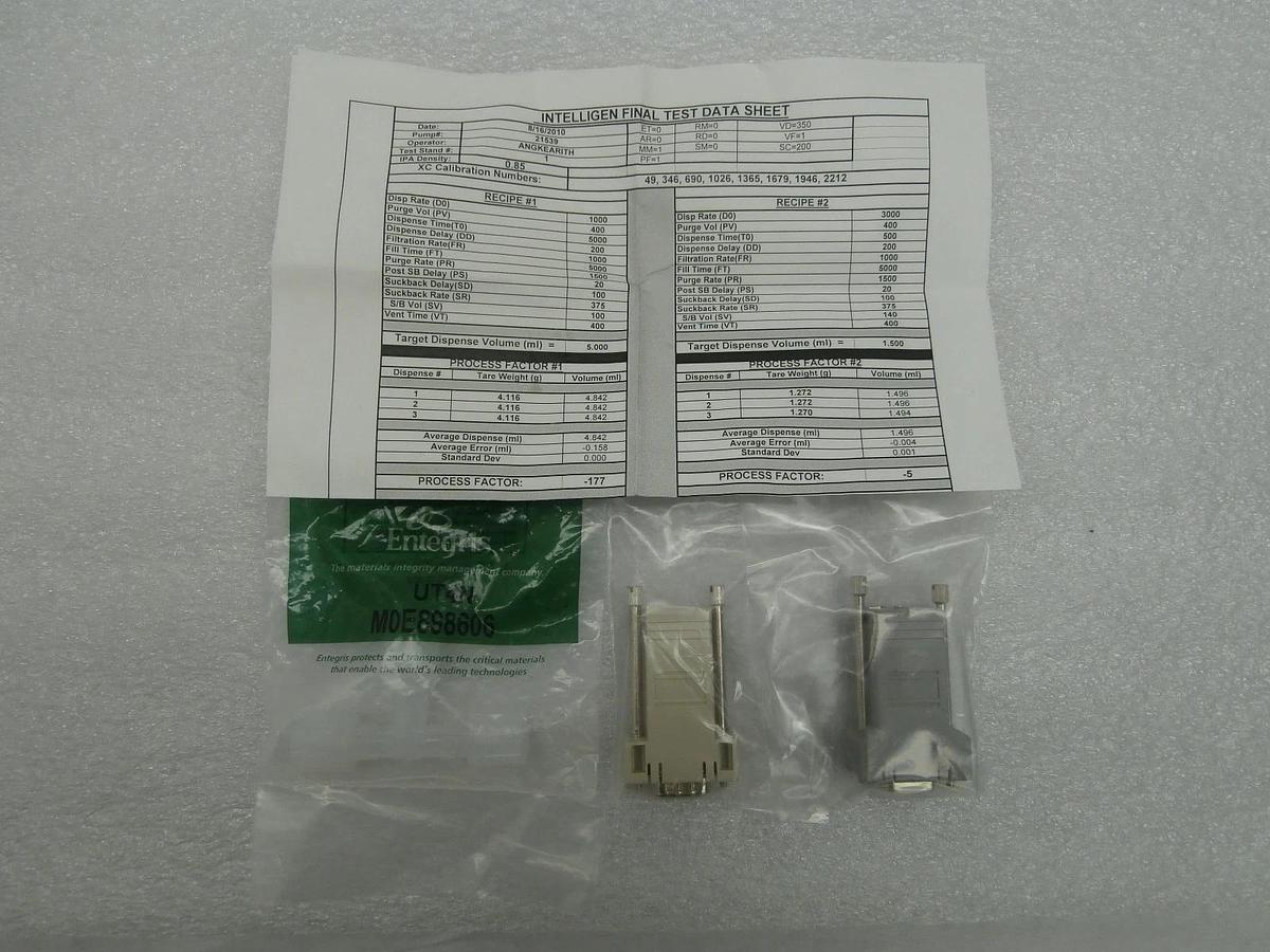 Used Mykrolis RTNINGEN2PU0UPG Photoresist Dispense Pump Millipore Refurbished
