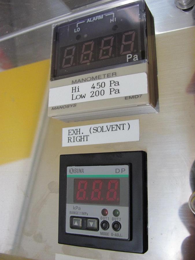 Used TEL Tokyo Electron 300mm Develop Station Pneumatic Distribution ACT12 Working