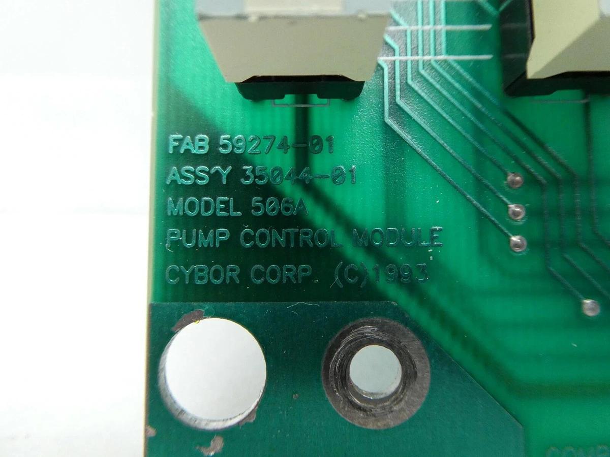 Used Cybor 35044-01 Photoresist Pump Control DB9 Module PCB 506A 59274-01 SVG Working