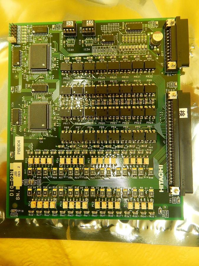 Used Hitachi DIO-02N Digital I/O Interface PCB Card Working Surplus