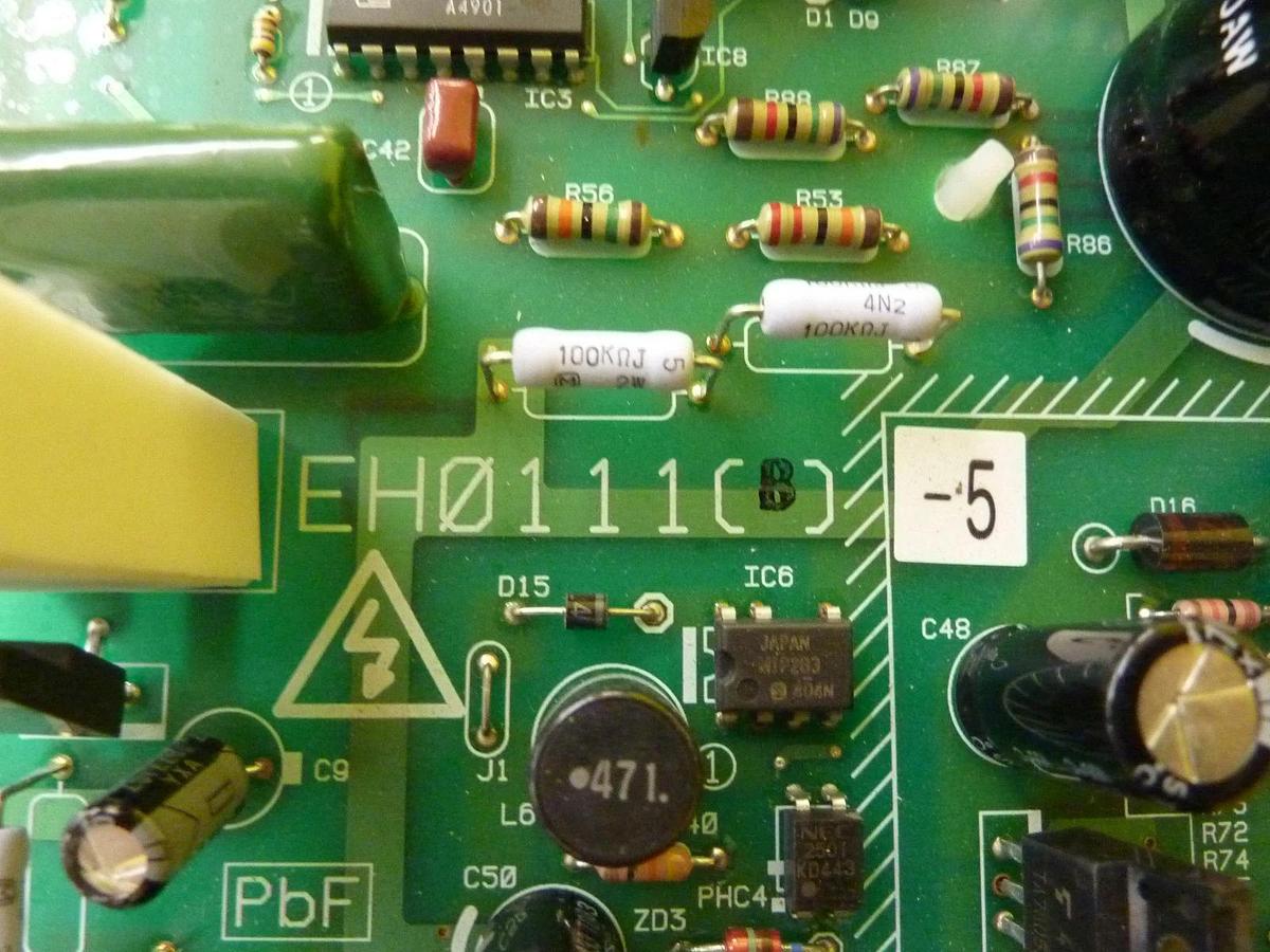 Used DIP EH0111(B)-5 Power Supply PCB EH0111 TEL Tokyo Electron Lithius Working Spare