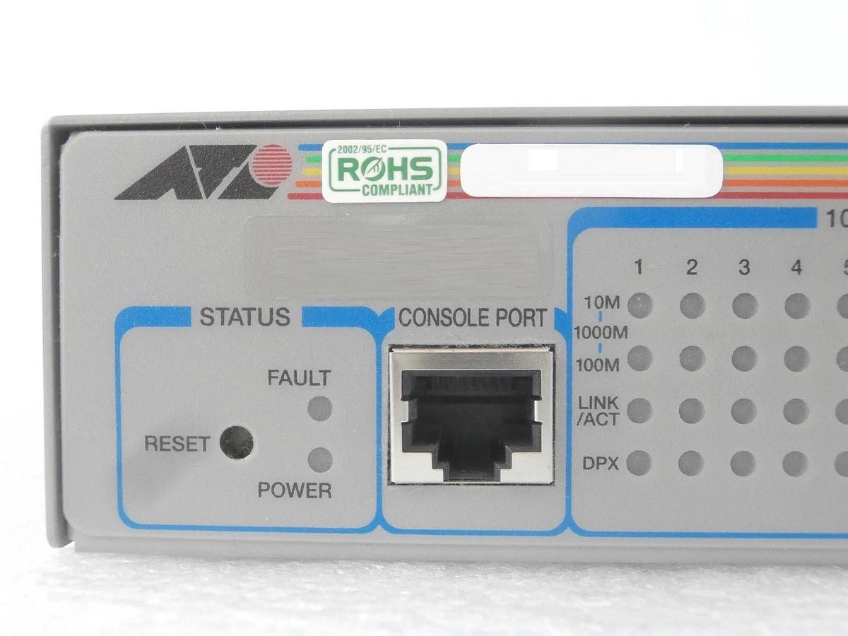 Used Allied Telesis CentreCOM GS924M GS900M Copper Series Advantest T2000 Working