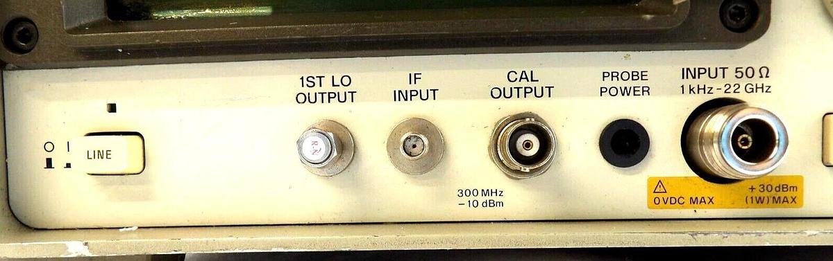 Used HP Hewlett-Packard 8562B Spectrum Analyzer 1kHz-2.9GHz 2.75-22GHz Spare Surplus