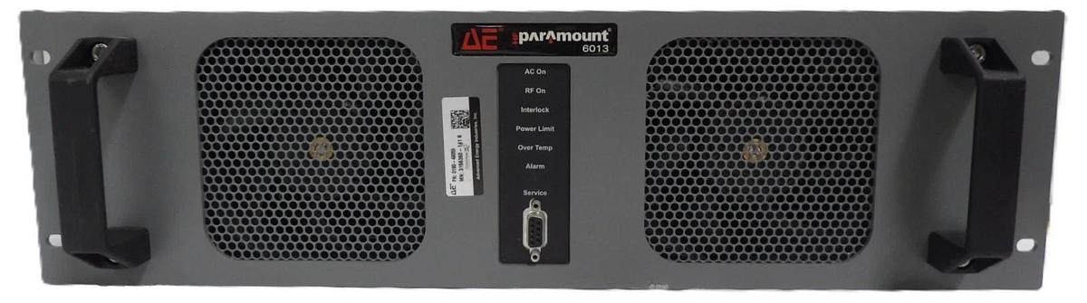 Used HF Paramount 6013 AE Advanced Energy 3156360-141 RF Generator Dented Surplus