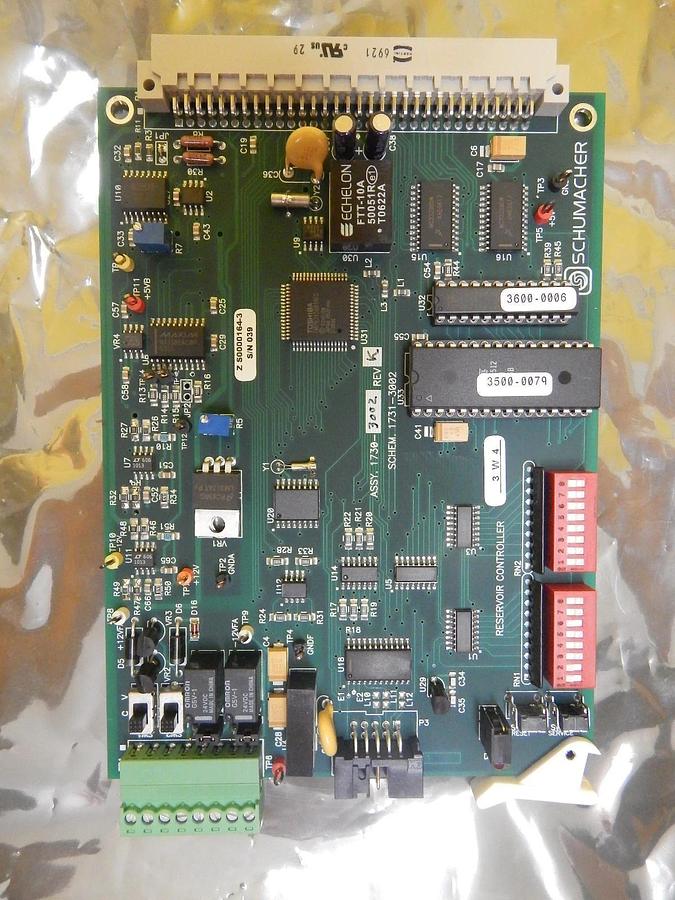 Used Schumacher 1730-3002 Reservoir Controller PCB Card S0000164-3 Used Working