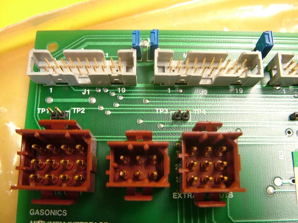 Used GaSonics 90-1036-01 MFC/MFM Mass Flow Meter Interface Board PCB Novellus Working