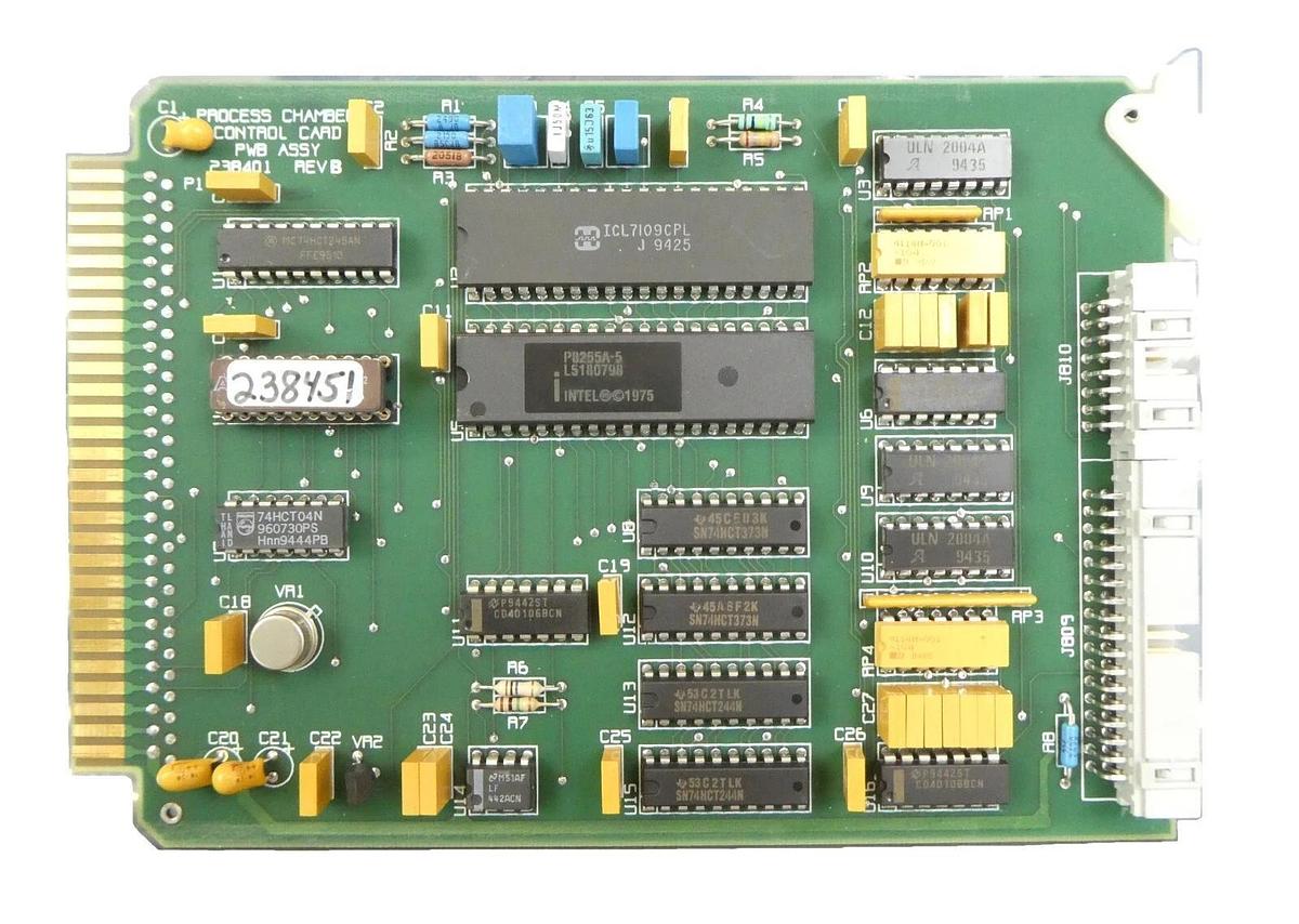 Used Fusion Systems 238401 Process Chamber Control PCB Card 238391 Working Surplus