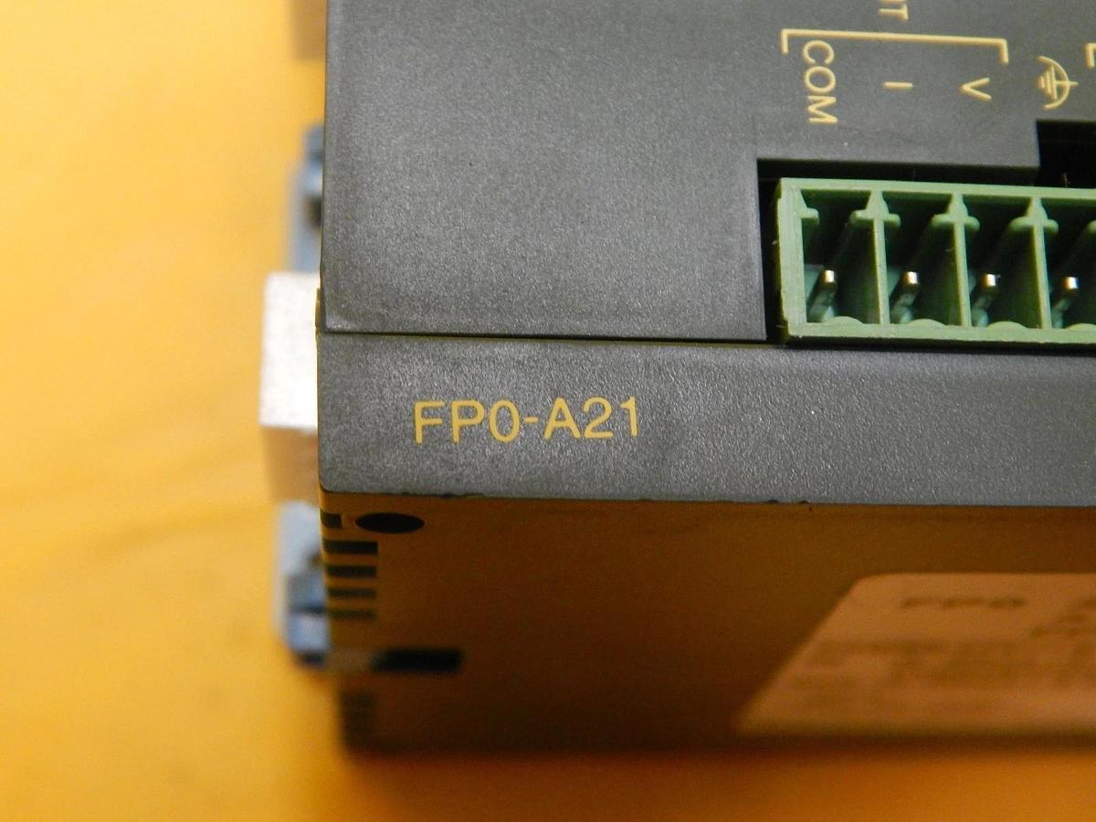 Used Matsushita NAiS Programmable PLC System FP0-C14 FP0-E16 FP0-A21 Used Working