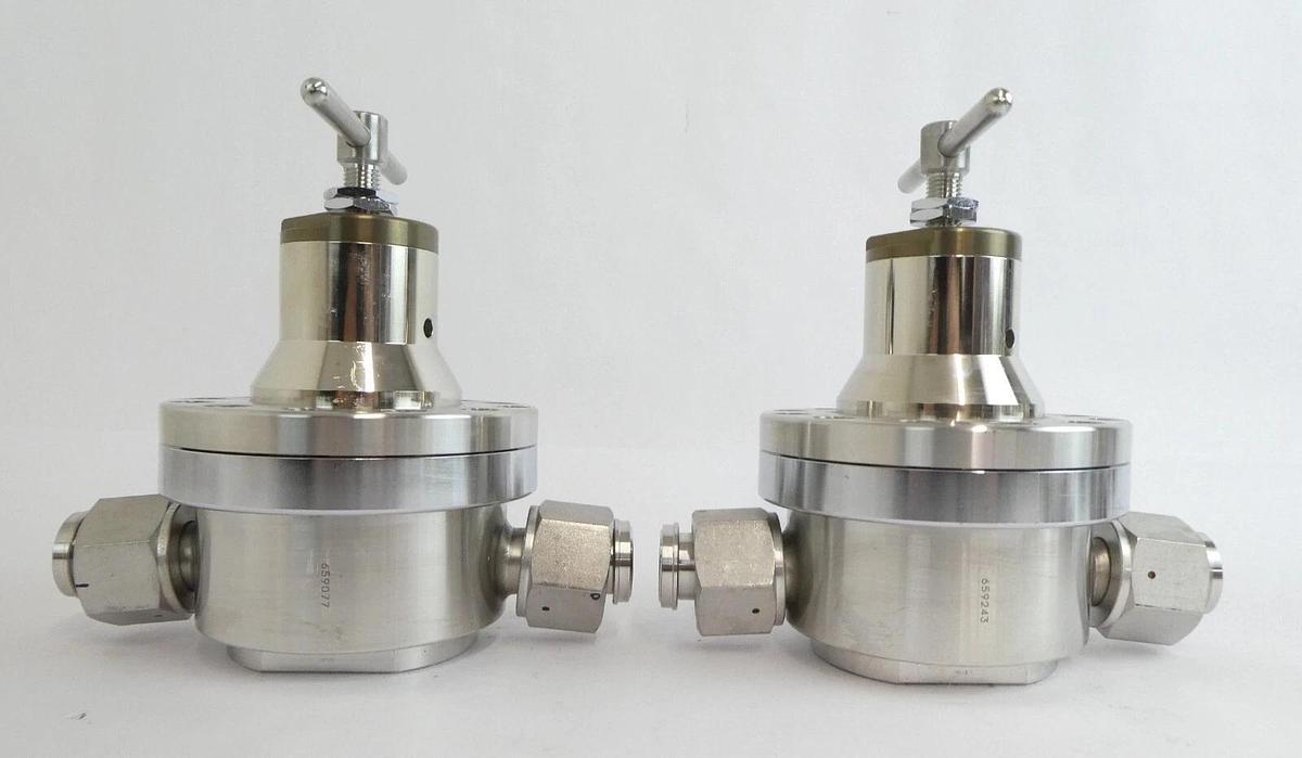 Used Yutaka LM1SSB-3W-022R-2AF2AF-QG Pressure Regulator LM1 Series Lot of 5 As-Is