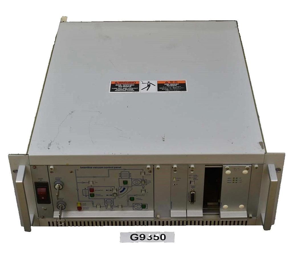 Used AMAT Applied Materials 0090-91621 Beamline Vacuum Control Panel Chassis Spare