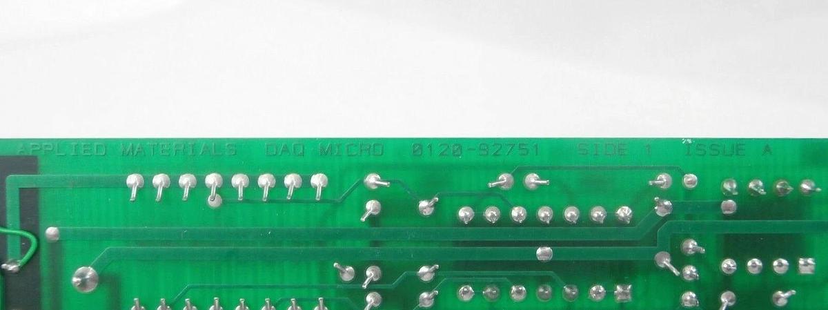 Used AMAT Applied Materials 01159 DAQ Micro PCB 0120-92751 0120-92752 Working Surplus