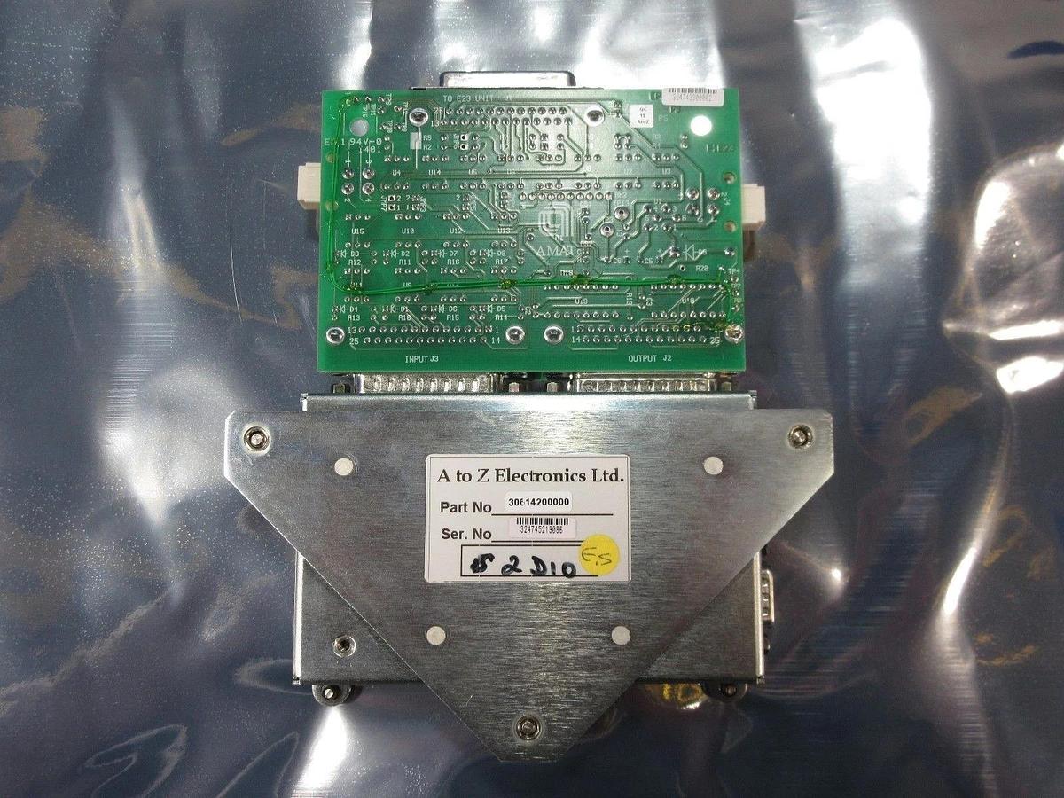 Used A to Z Electronics 30614200000 S2DIO Module with PCB 30614310000 AMAT Used