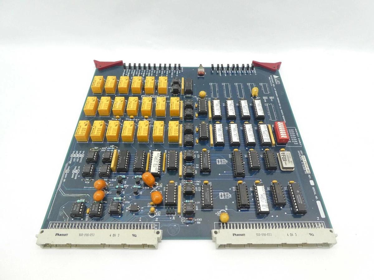 Used Lam Research 853-370141-002 8 Sided PM Interlock PCB Card Working Surplus