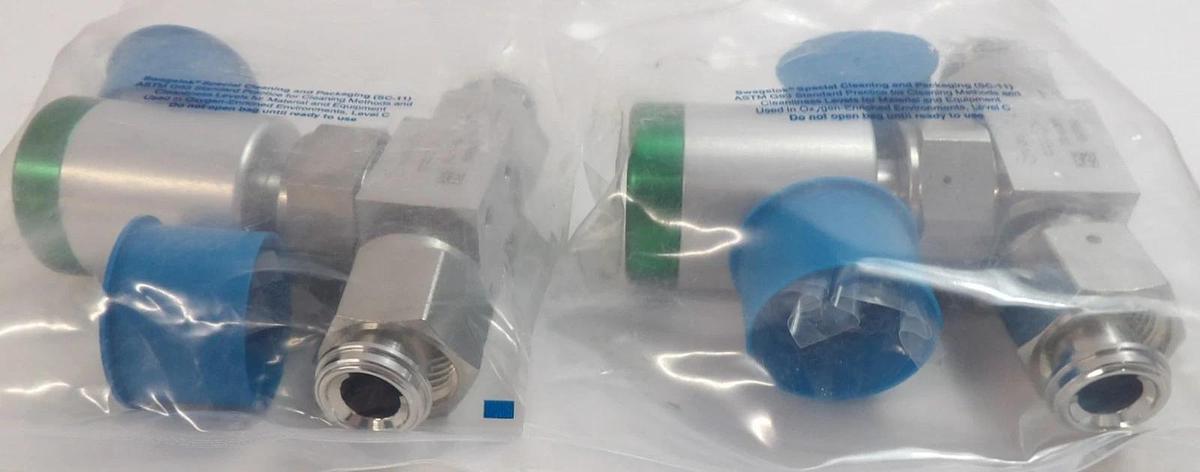 Swagelok 6LV-DFFR8-0 Diaphragm Valve lot of 2 New