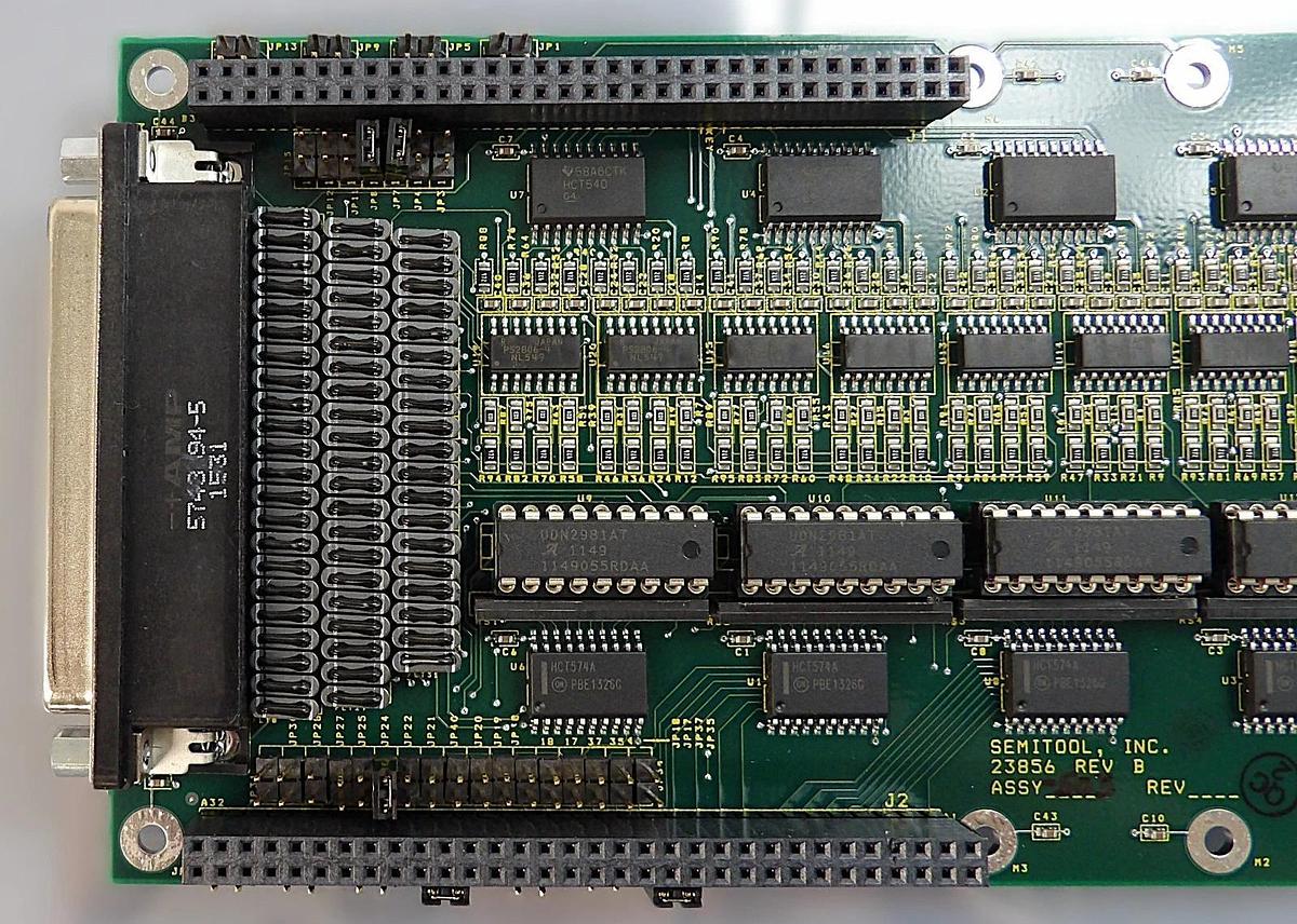 Used Semitool 23856-503 I/O Board Source PCB 2601800 AMAT Working Surplus