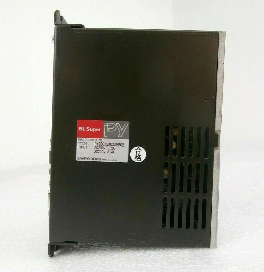 Used Sanyo Denki PY2B015K0XXVP02 Servo Drive BL Super PY Working Surplus