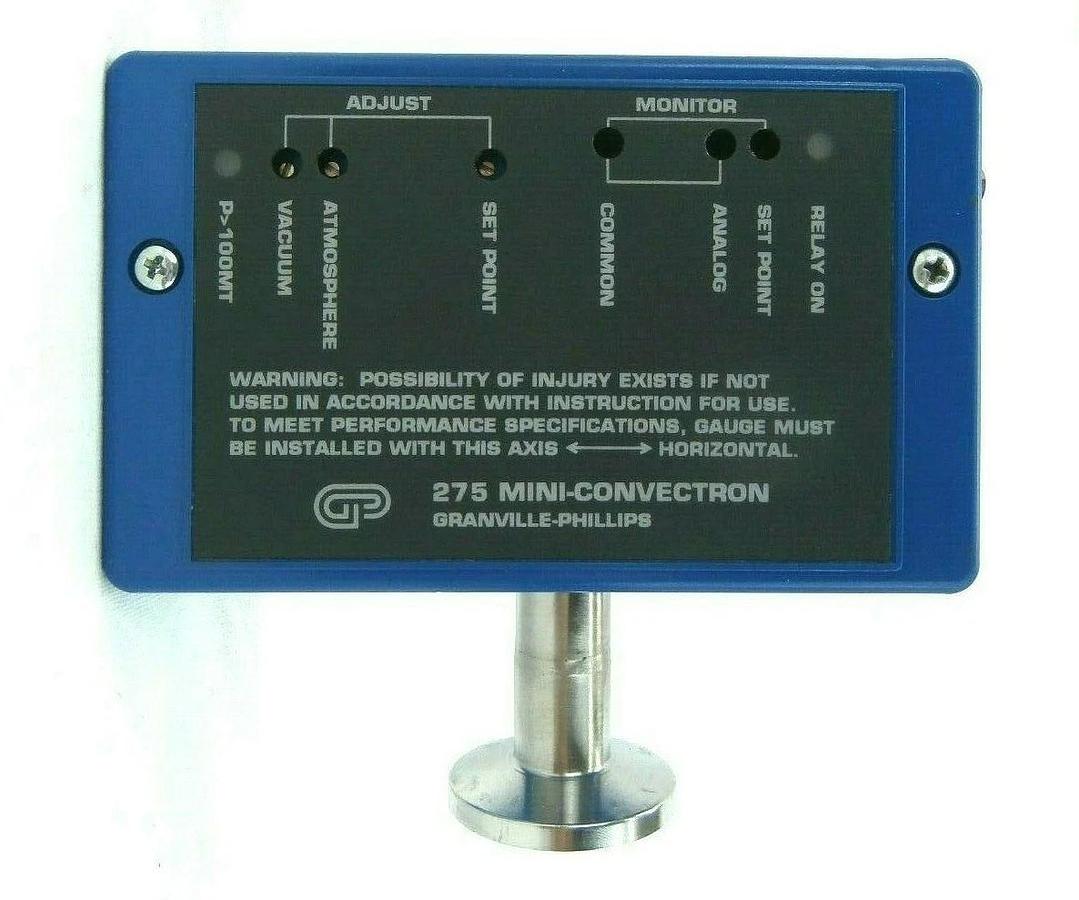 Used Granville-Phillips 275503 Vacuum Gauge 275 Mini-Convectron Working Surplus