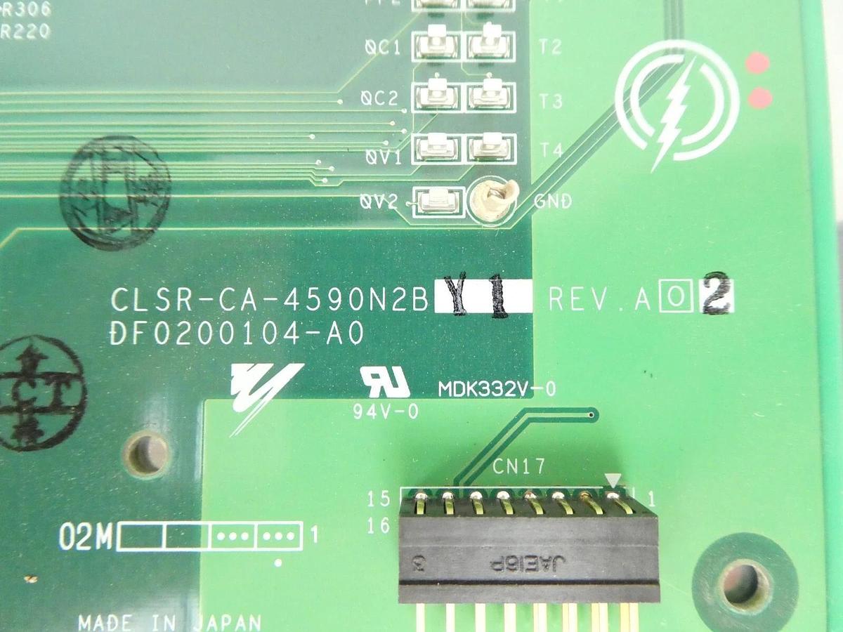 Used Yaskawa Electric CLSR-CA-4590N2BY1 Linear Motor PCB Nikon NSR Working Surplus