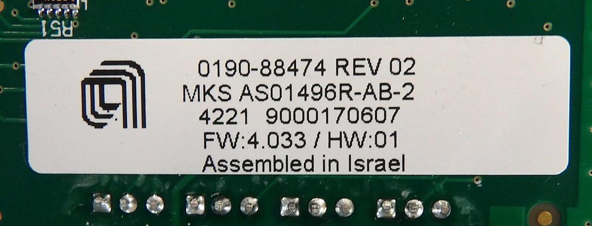 MKS Instruments AS01496-AB-2 CDN496R PCB Card AMAT 0190-88474 New Surplus