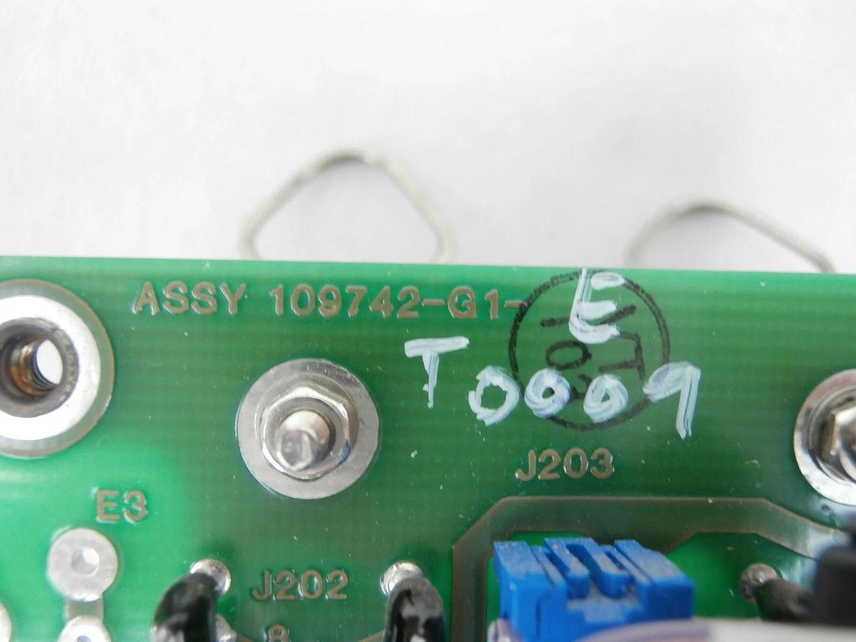 Used MKS Instruments 109742-G1 Interface Connector PCB 152H-P0 Type 152 Working Spare