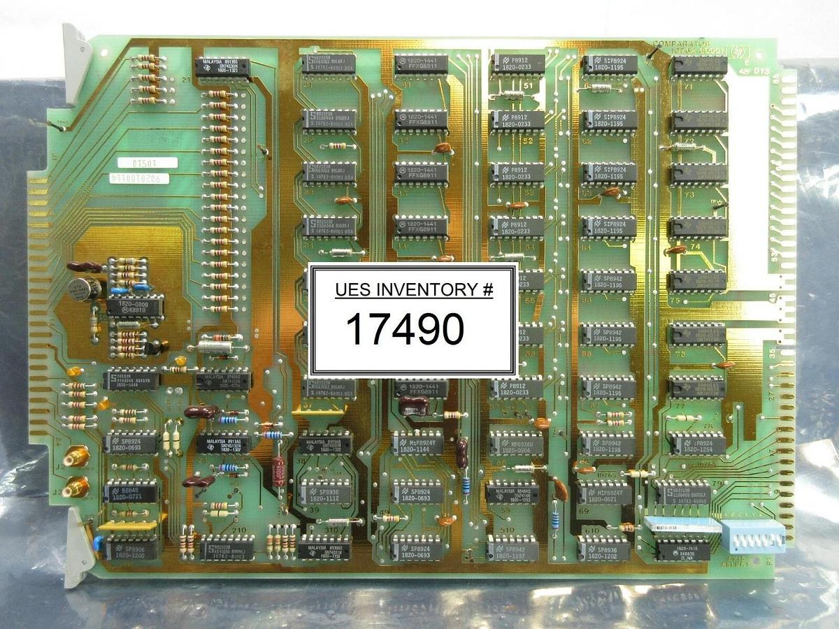 Used HP Hewlett-Packard 10762-60001 Comparator PCB Card ASML 4022.008.5164 PAS Used