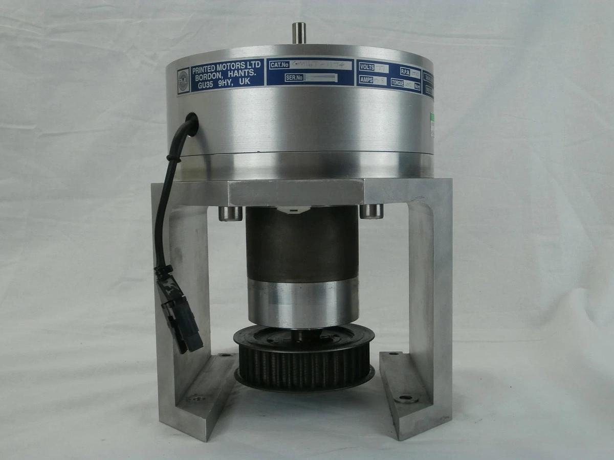 Used PML Printed Motor GM16T-1174 DC Disc Servo Motor Assembly Nordiko 9550 Used