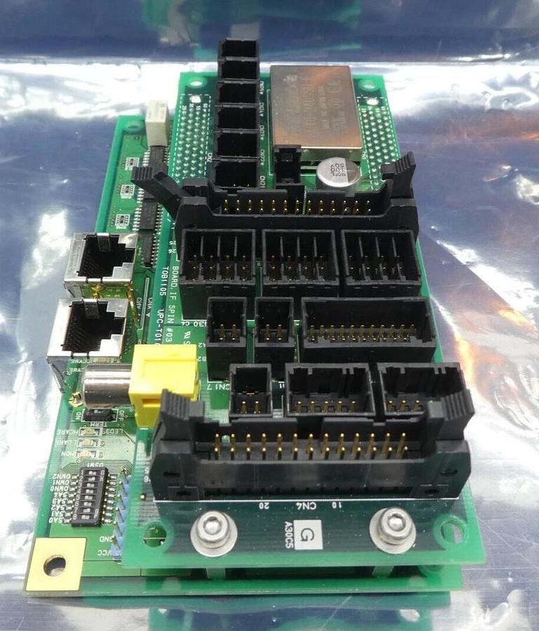 Used TEL Tokyo Electron UPC-T0100A-12 Spin IF #03 PCB LPC-T0099A-12 Working Surplus