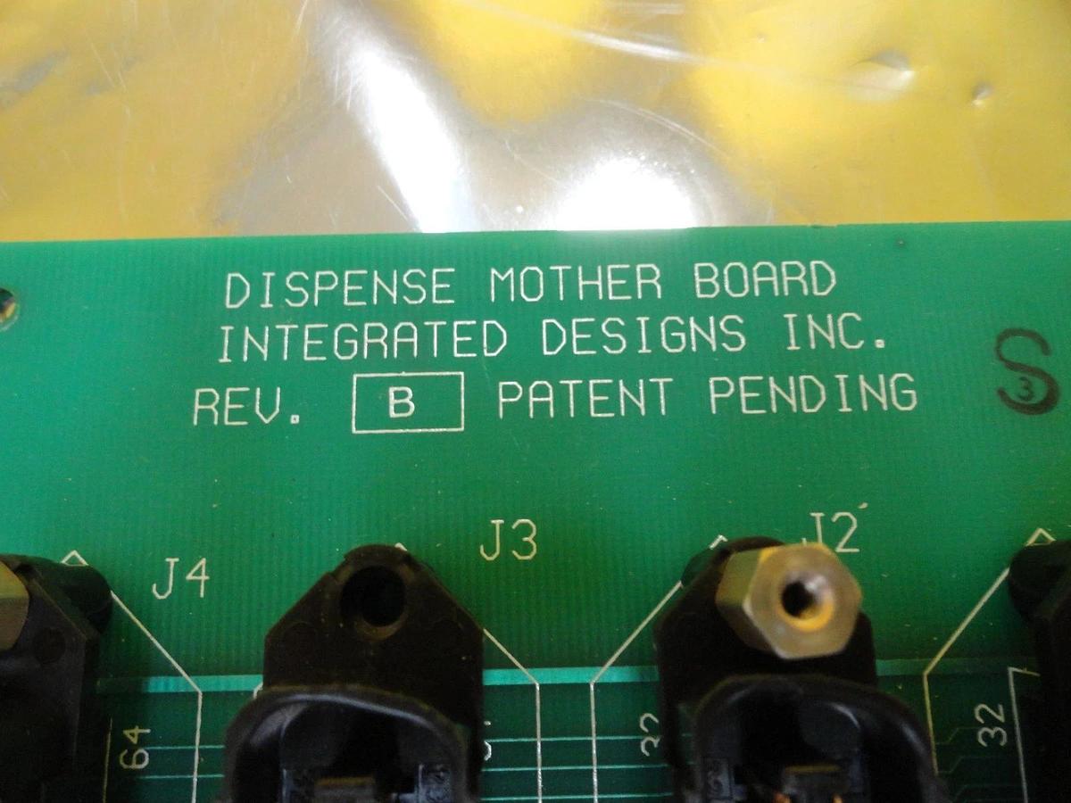 Used IDI Integrated Designs Dispense Mother Board Rev. B IDI 200 Used Working