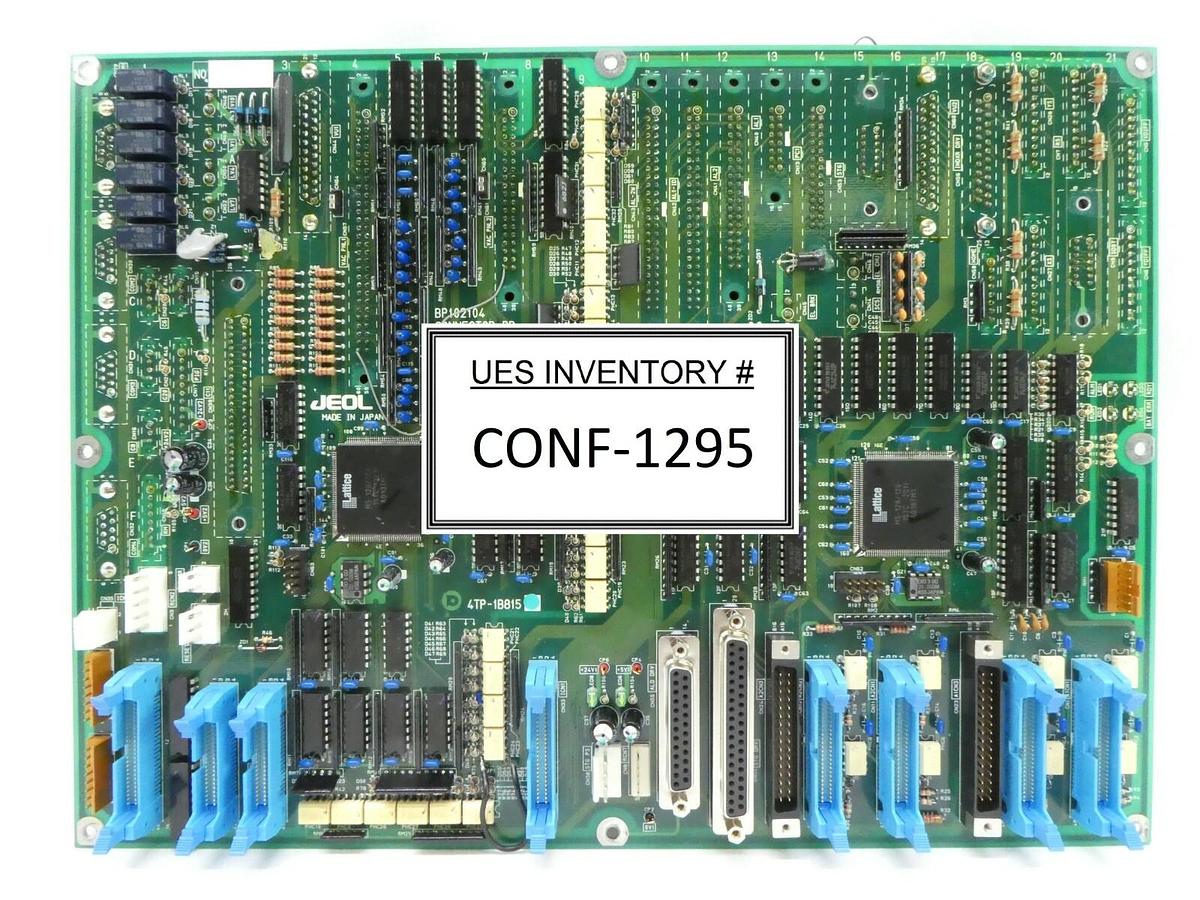 Used JEOL BP102104 Connector PC Board PCB 4TP-1B815 JWS-2000 SEM Working Spare