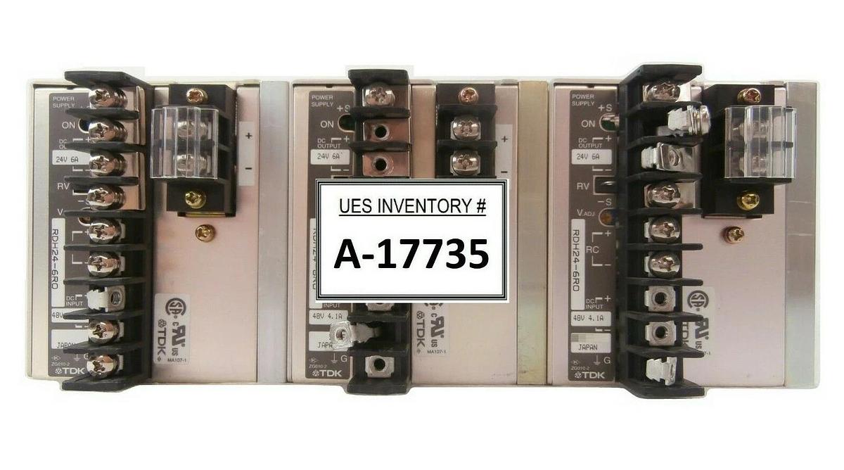 Used TDK RDH24-6RO DC-DC Converter Power Supply Reseller Lot of 3 Spare As-Is