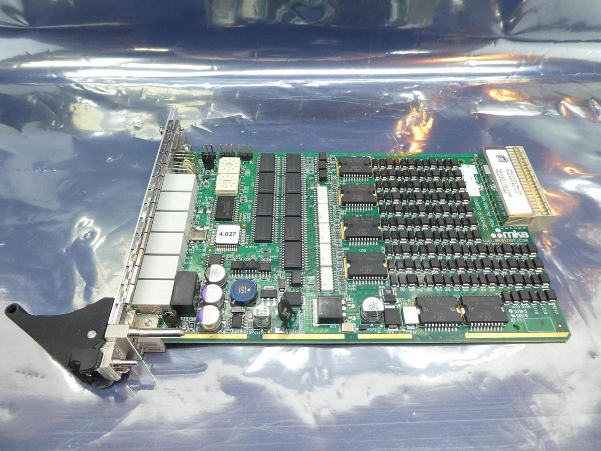 Used MKS Instruments AS01491-0-4 PCB Card CDN91R AMAT 0190-34282 Working Surplus