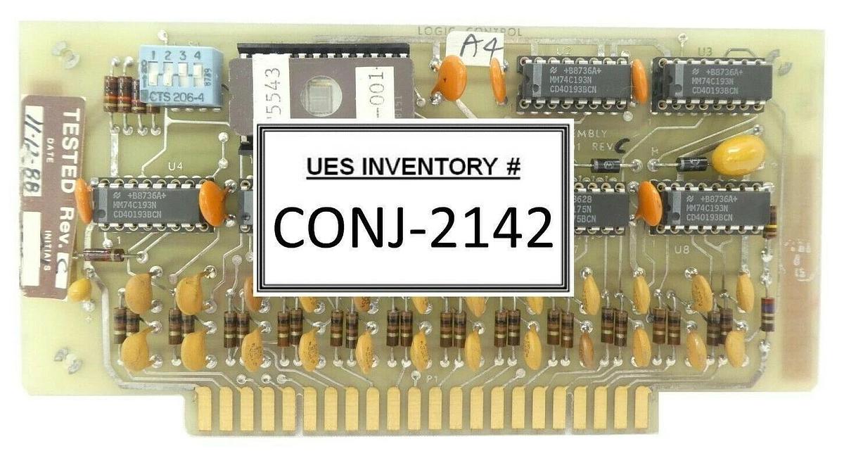Used Varian Semiconductor VSEA C-F5374001 Logic Control PCB Rev. C Working Surplus
