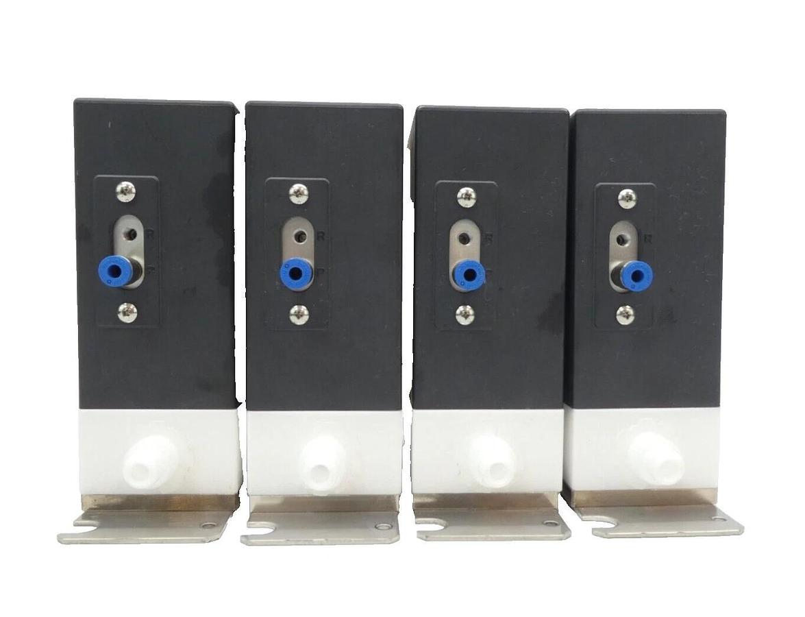 Used CKD AMF-V-X1 Air Operated Chemical Valve TEL DEV Solution Reseller Lot of 4