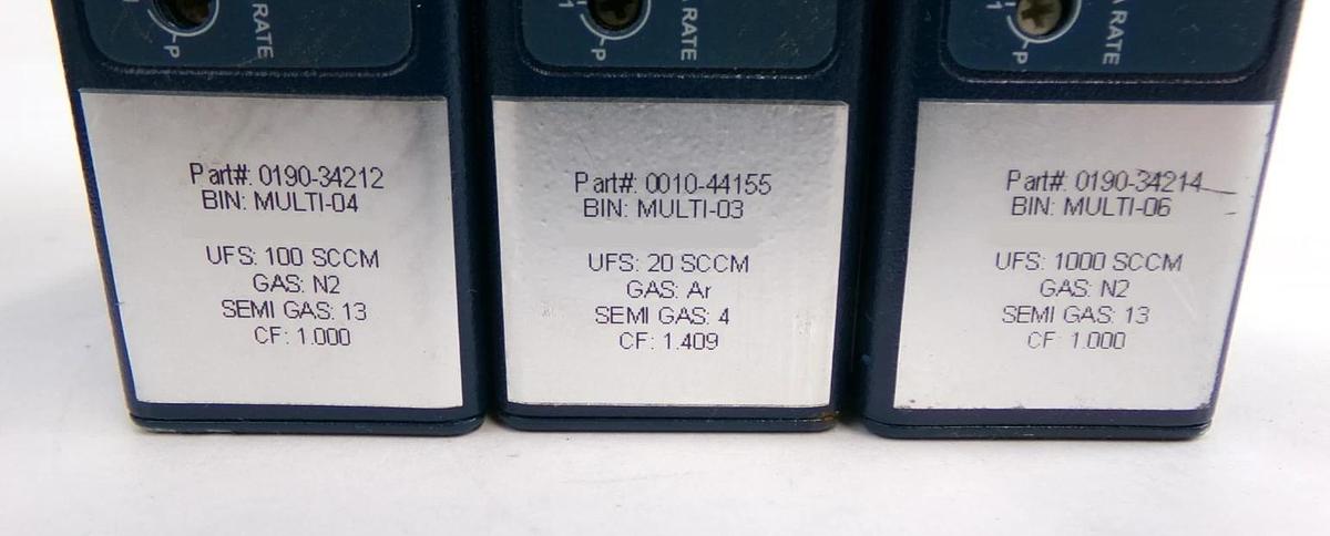 Used Aera PI-98 Mass Flow Controller MFC Reseller Lot of 6 Working Surplus