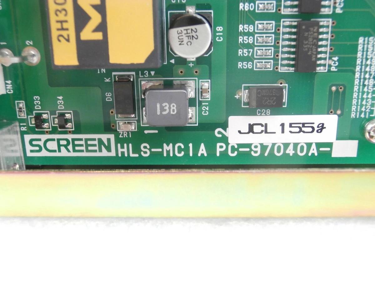 Used DNS Dainippon Screen Terminal SM Unit HLS-MC1A HLS-MC2 HLS-MC4 FC-3000 Working