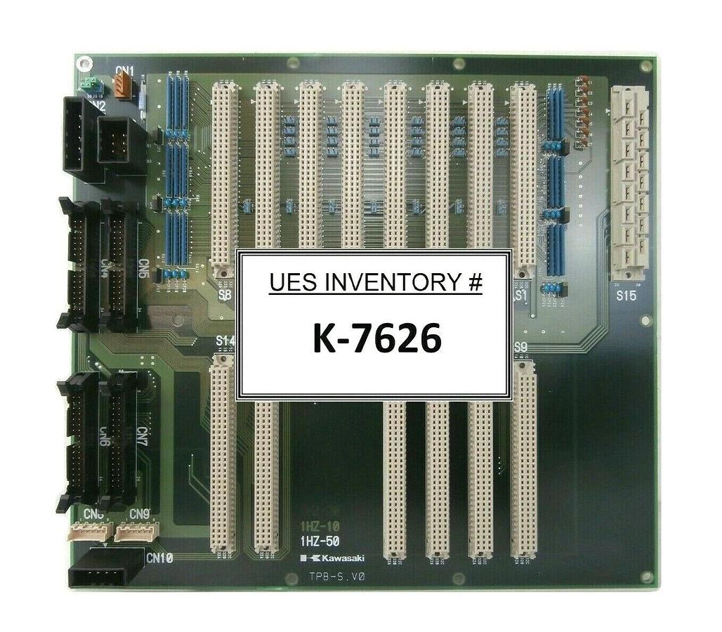 Used Kawasaki 1HZ-50 Robot Controller Backplane Interface PCB 1HZ-40 Working Surplus