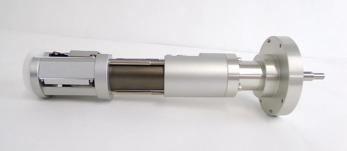 Used SMC Pneumatics MTS32-16-DCH7974H Lift Cylinder TEL CX80-050011-12 Working