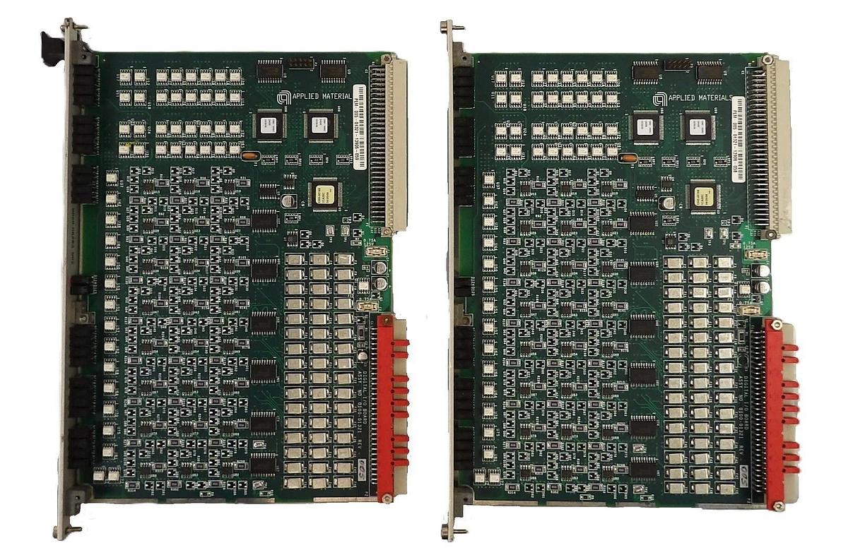 Used AMAT Applied Materials 0100-01321 Digital I/O PCB Card Reseller Lot of 2 Spare