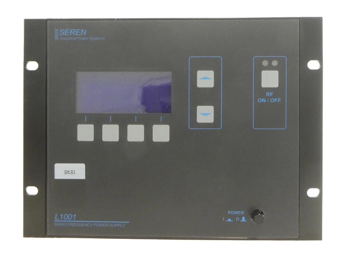Used Seren Industrial Power Systems 9600630016 RF Power Supply L1001 Working Surplus