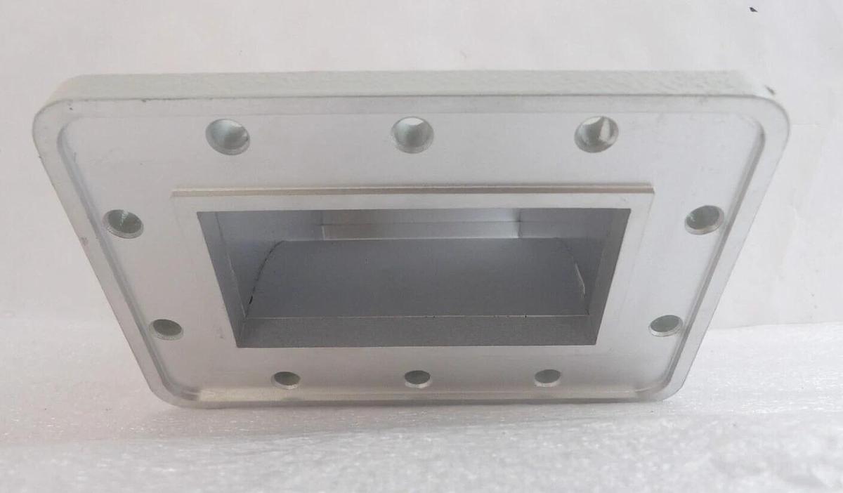 Used Muegge MW3001A-260ED Microwave Waveguide E-Bend 90 Degree Elbow Working