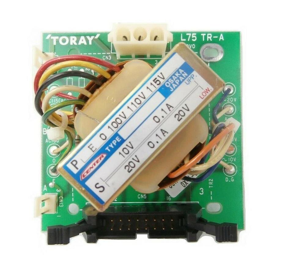 Used Toray 80N 3N302 Oxygen Analyzer Transformer Board PCB L75TR-A Working Surplus