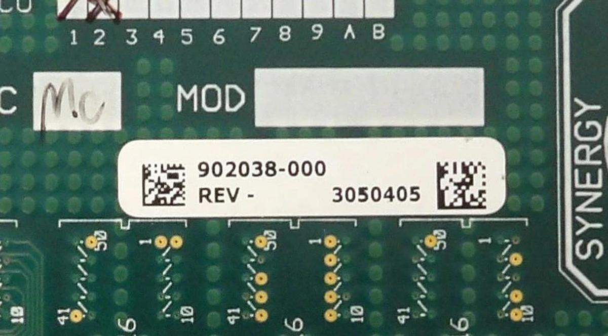 Used Synergy Microsystems 902038-000 VME PCB R452-B Daughterboard V452-D Working