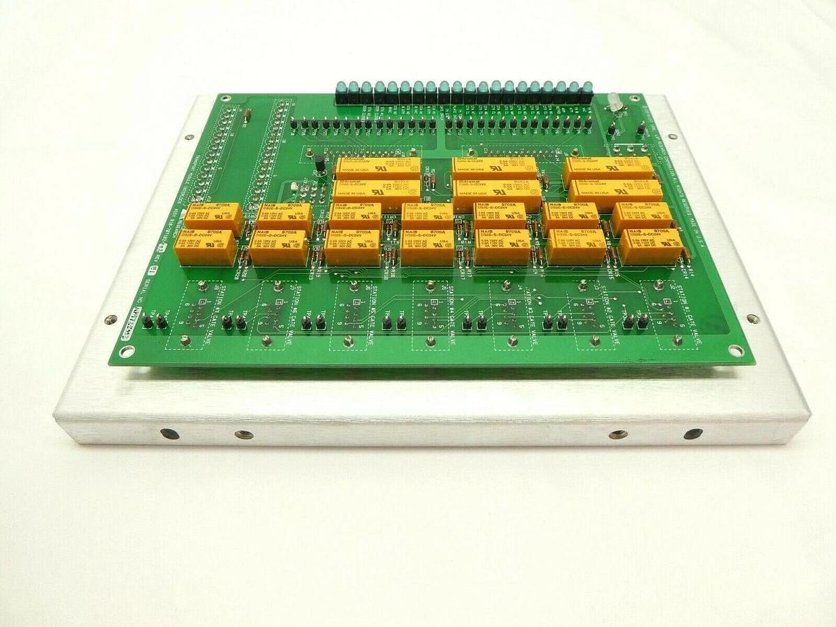 Used Lam Research 810-707102-002 Transport Module Interlock PCB Panel Continuum Spare