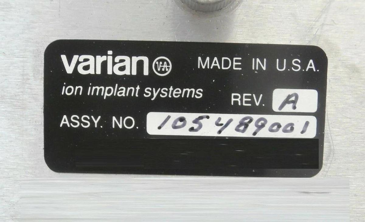 Refurbished Varian 105493001 350DE Endstation Inline Faraday Module 105489001 Refurbished
