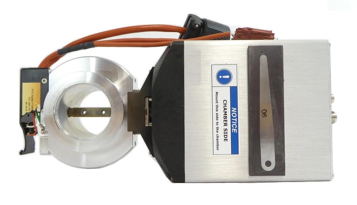 Used VAT 61234-KAGQ-BFS2 Butterfly Valve Control Series 612 Damaged Heater Working