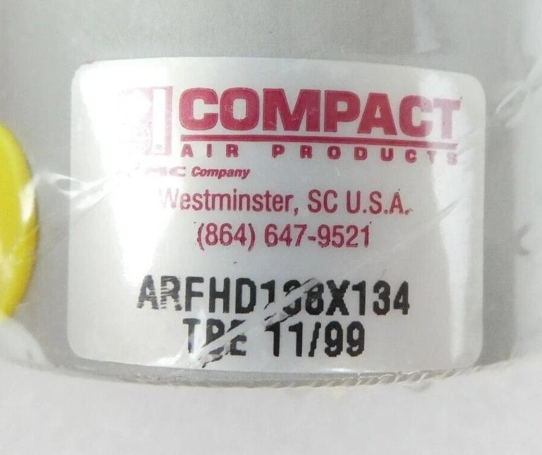 Compact ARFHD138X134 Pneumatic Air Cylinder Mattson 400-00457-00 Lot of 22 New